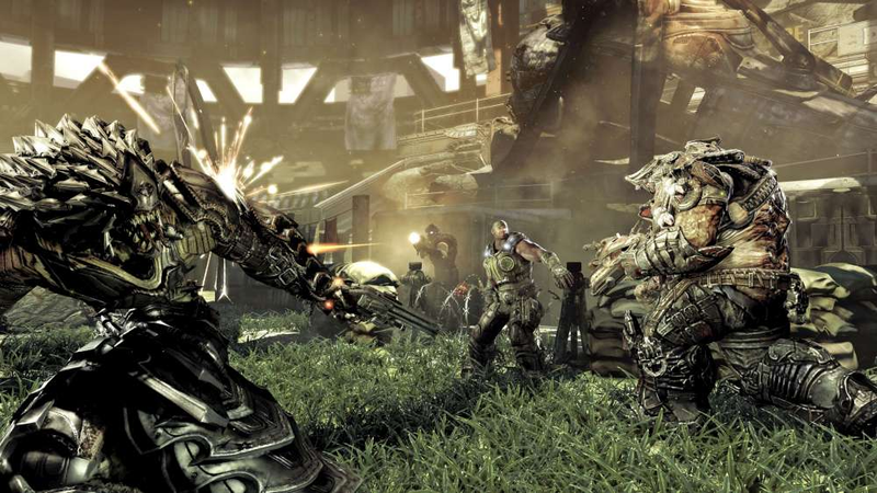 Illustration for article titled New Gritty Gears of War Screens Detail Rookie Carmine